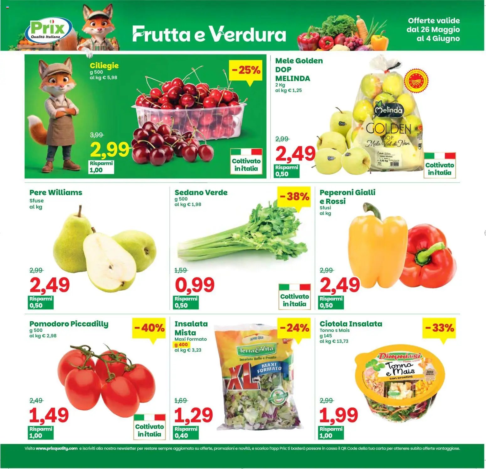 Prix volantino Verona