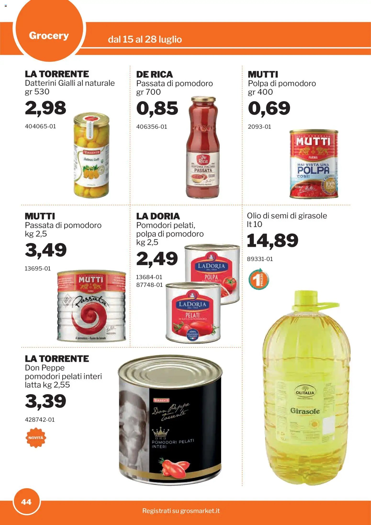 Sogegross volantino