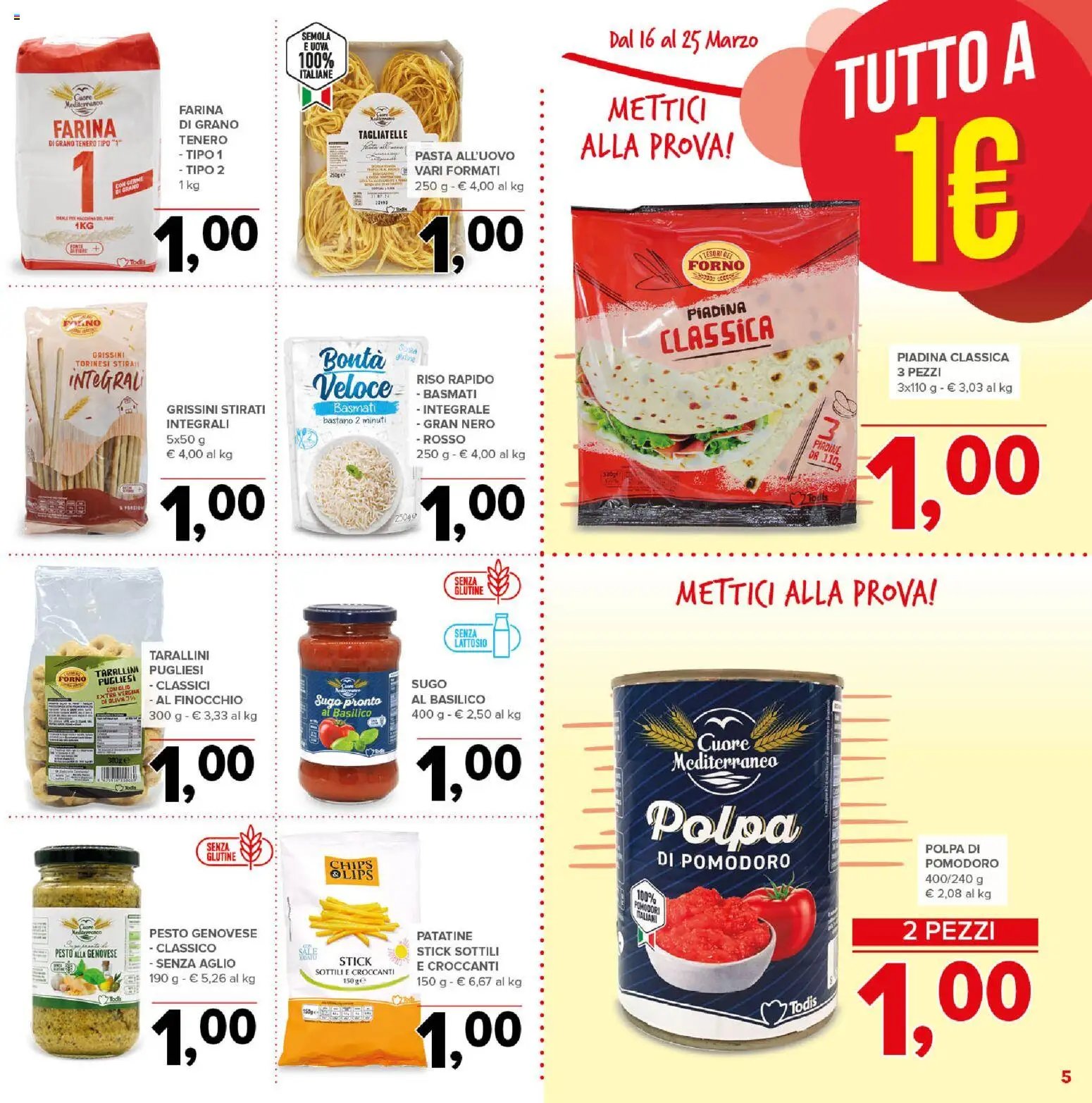 Todis volantino Abruzzo - Marche - Molise (2026-03-16 - 2026-03-25)