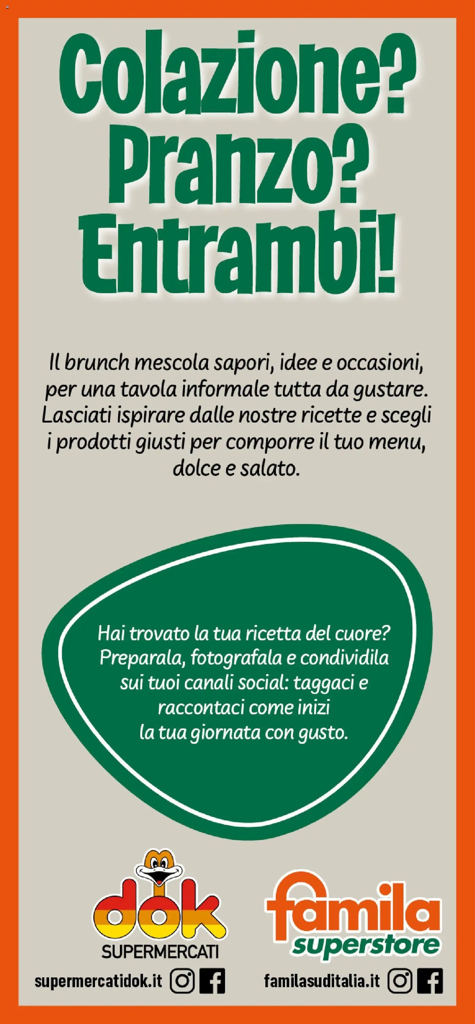 DOK volantino Speciale brunch
