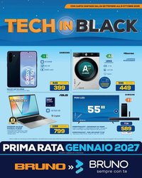 BRUNO volantino Tech In Black