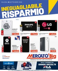 Mercatò volantino Big Ineguagliabile Risparmio