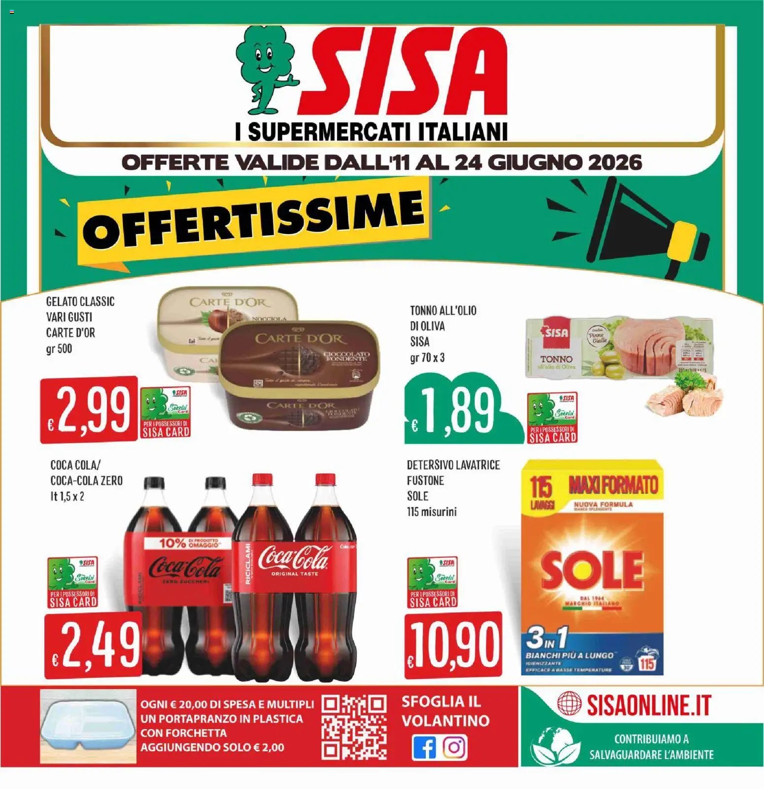SISA volantino Calabria
