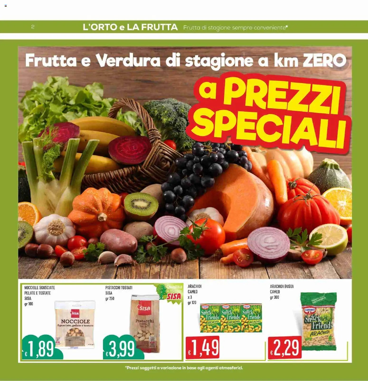 SISA volantino Calabria
