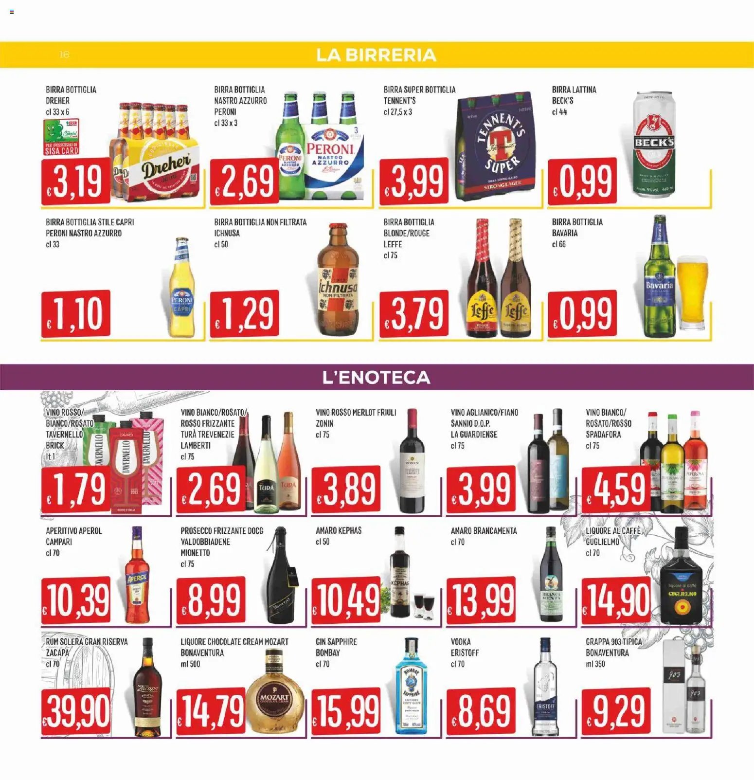 SISA volantino Calabria