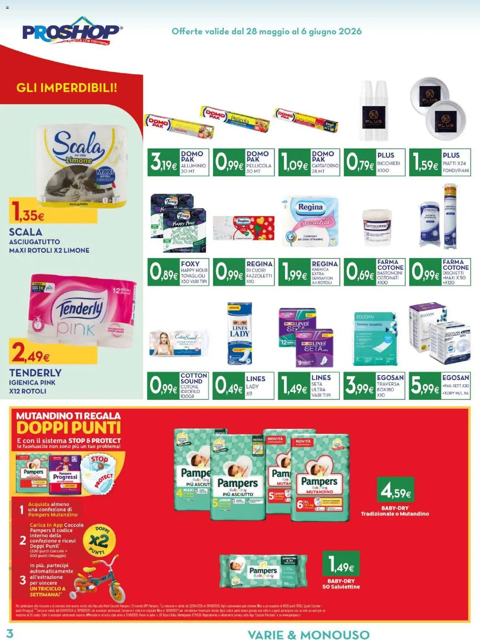 Proshop volantino
