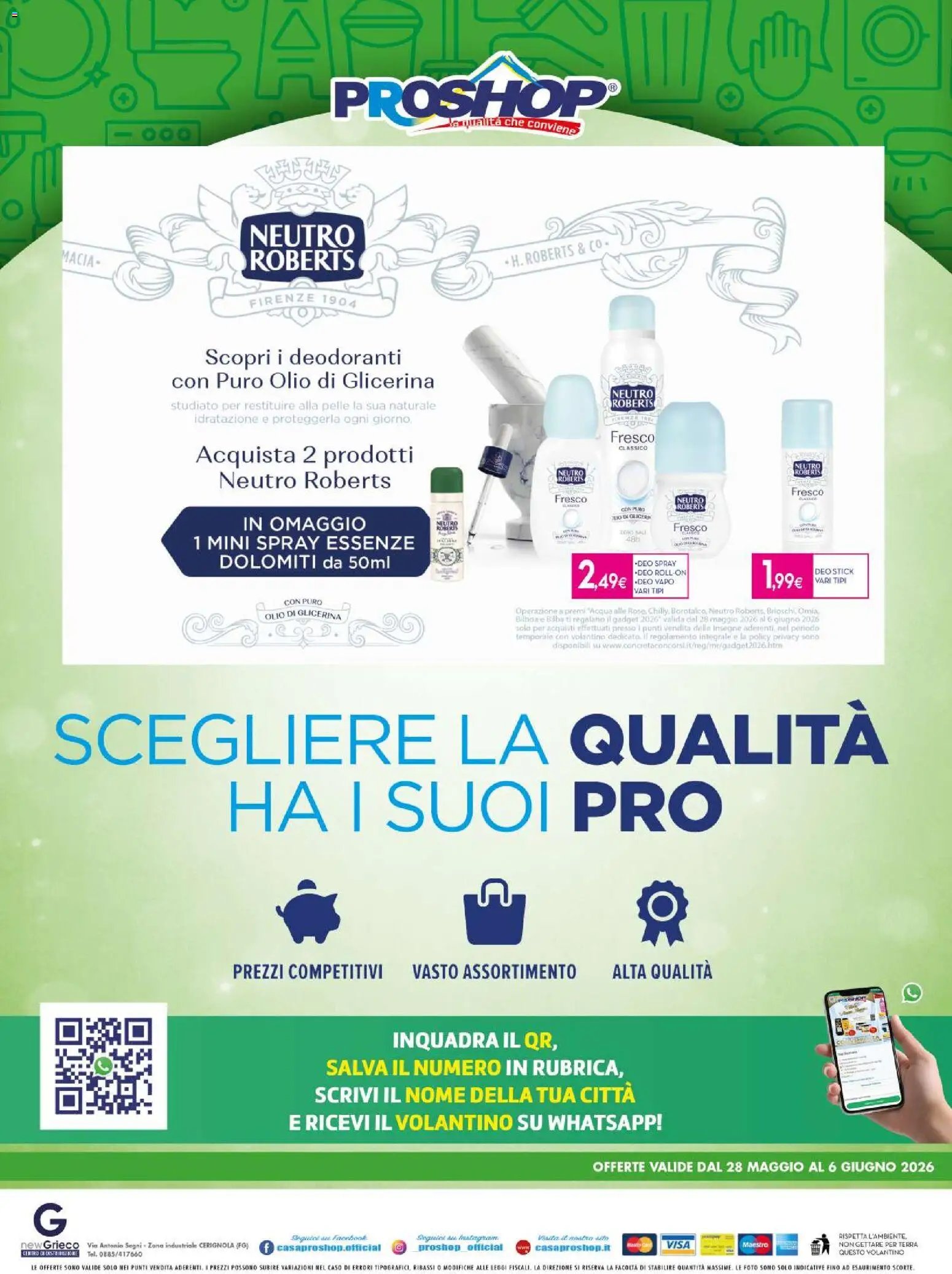 Proshop volantino