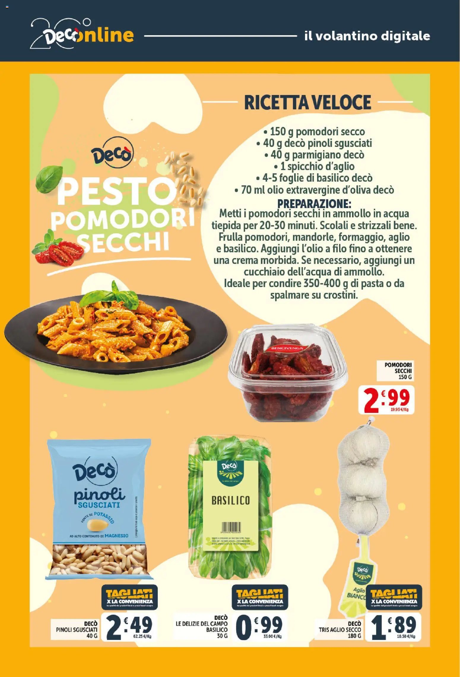 Decò volantino