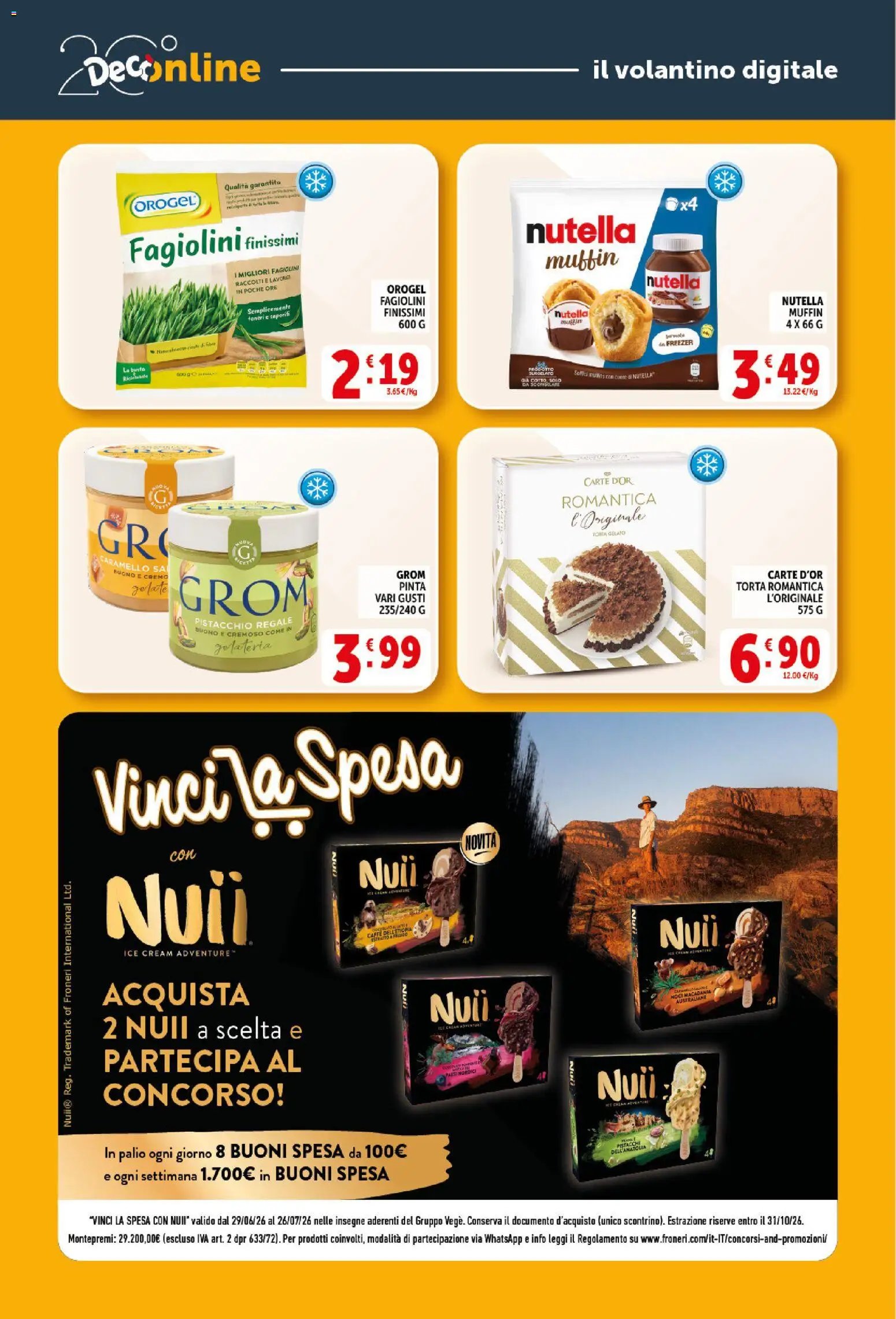 Decò volantino