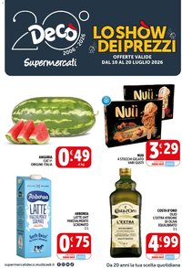 Decò volantino
