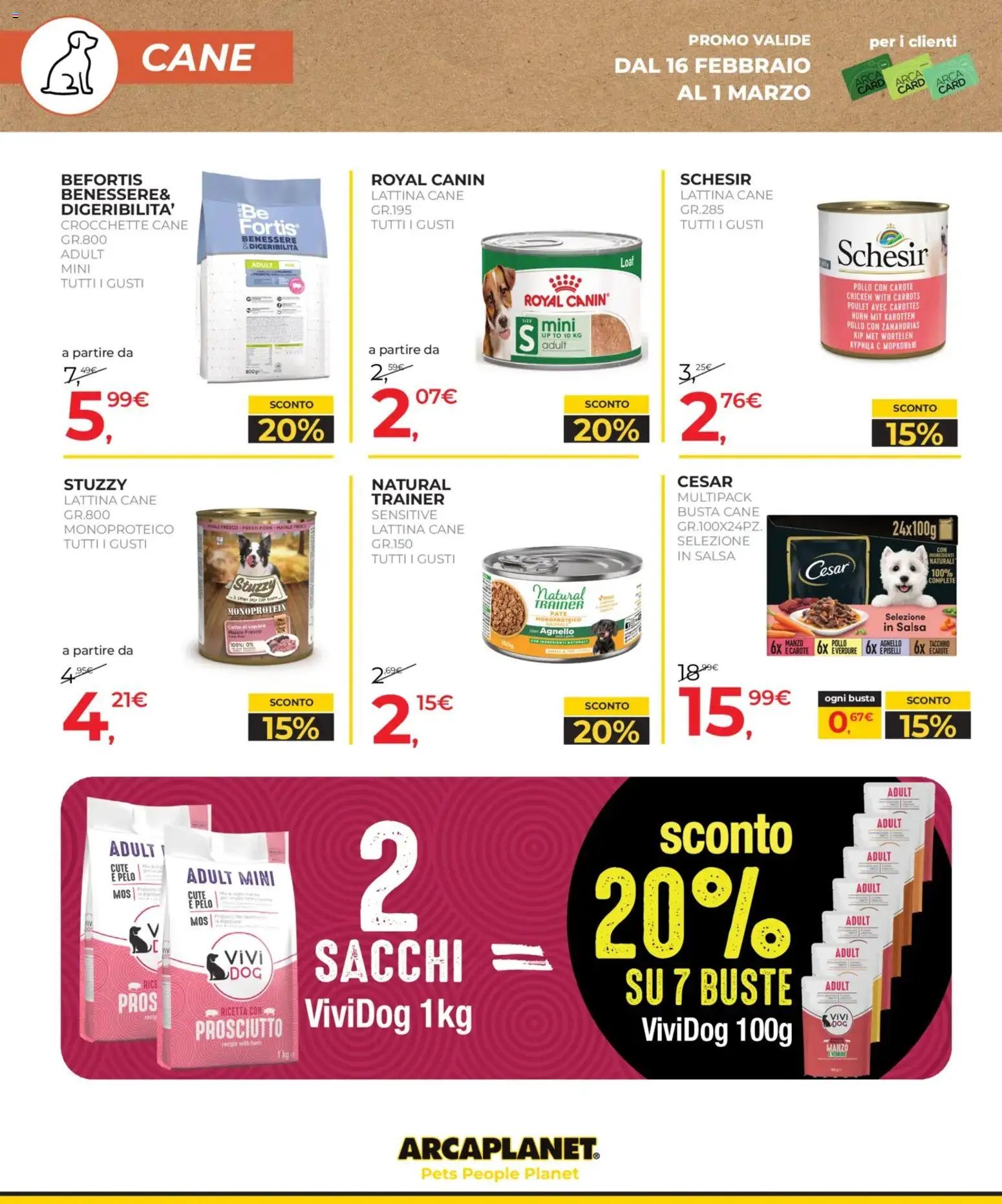 Volantino Arcaplanet	 (2026-02-16 - 2026-03-01)