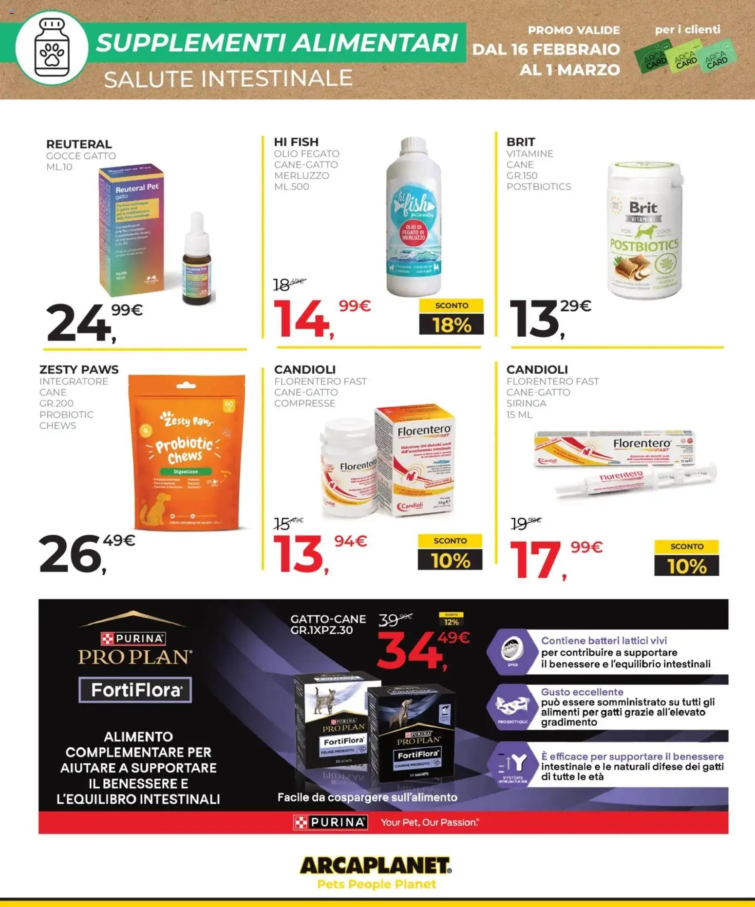 Volantino Arcaplanet	 (2026-02-16 - 2026-03-01)