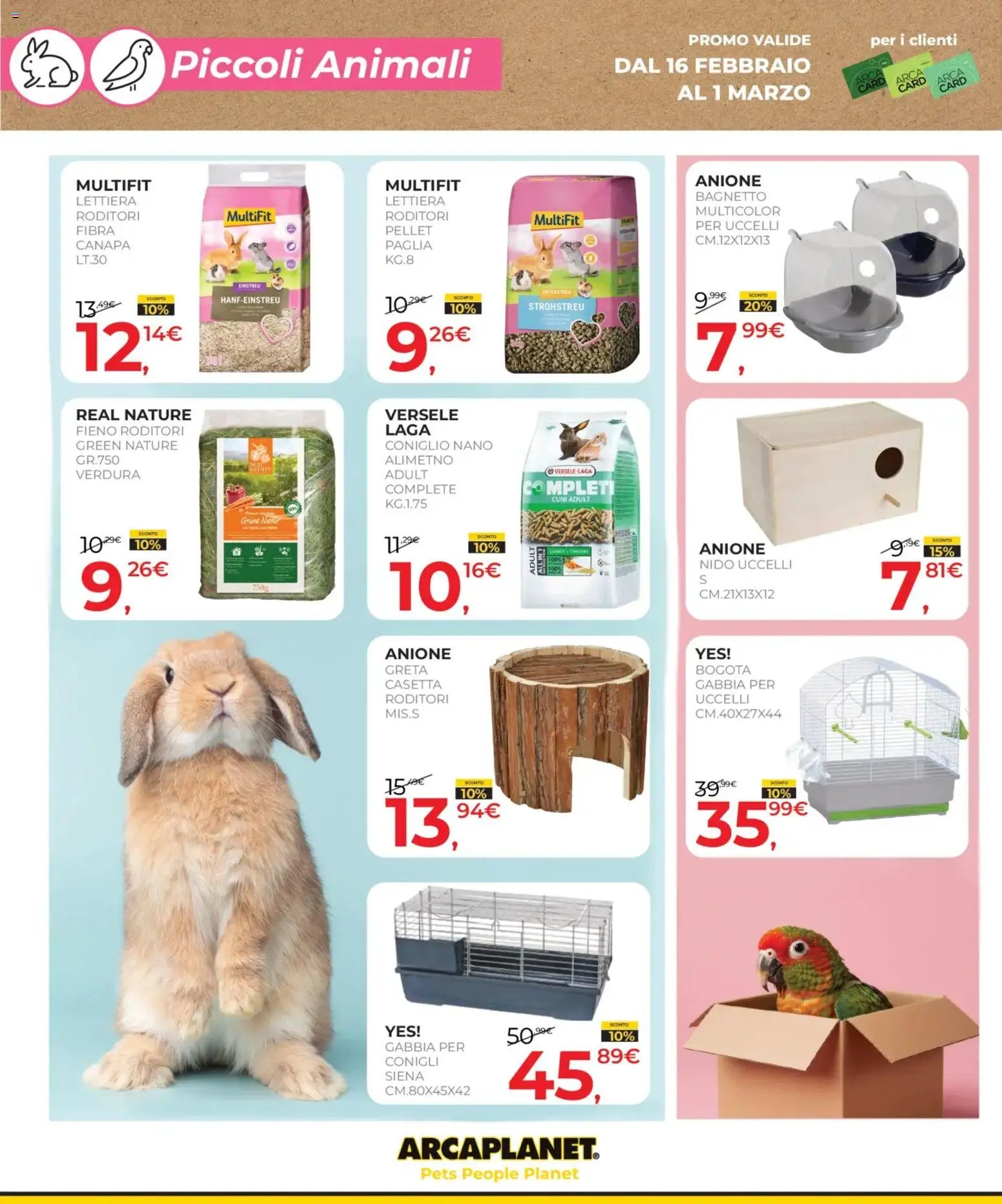 Volantino Arcaplanet	 (2026-02-16 - 2026-03-01)