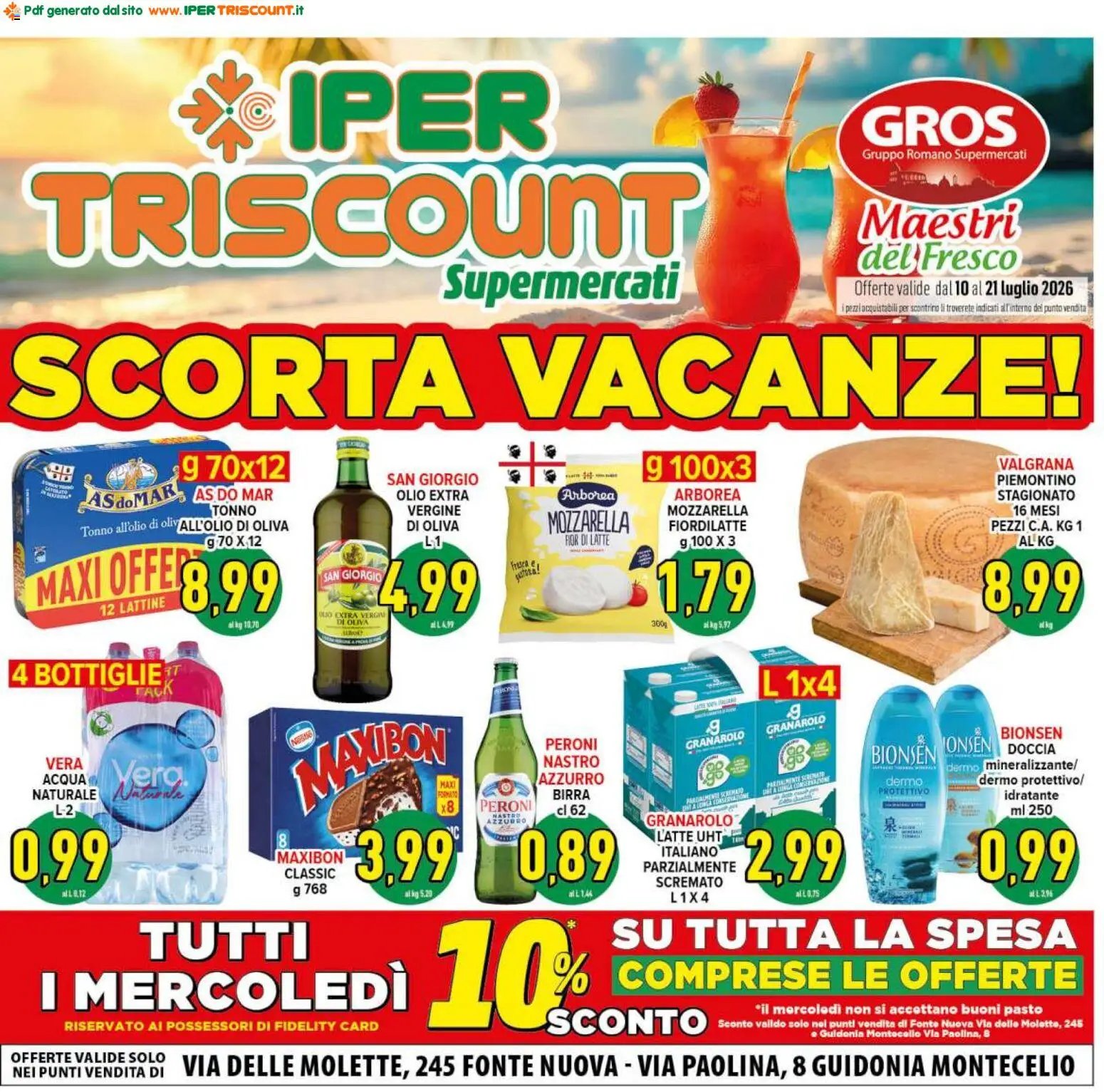 Ipertriscount volantino