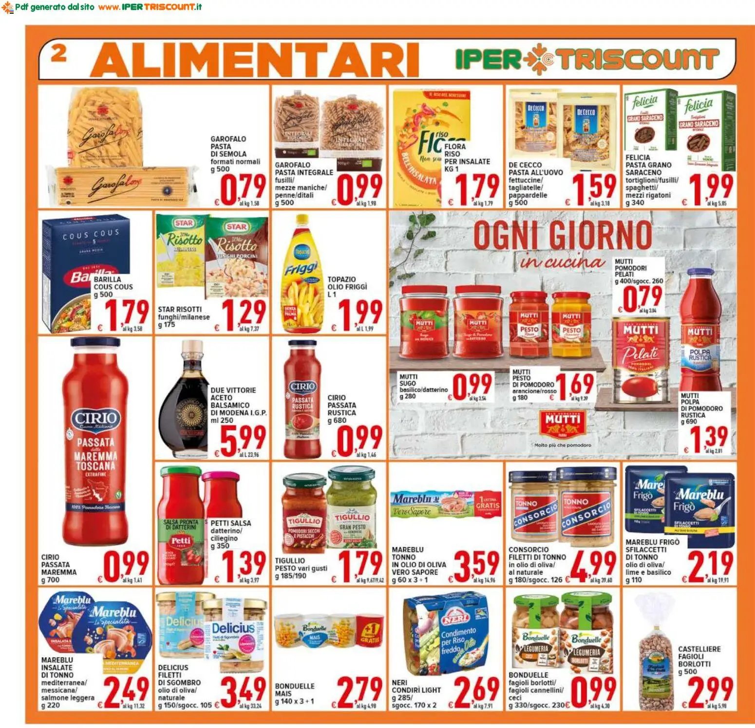 Ipertriscount volantino
