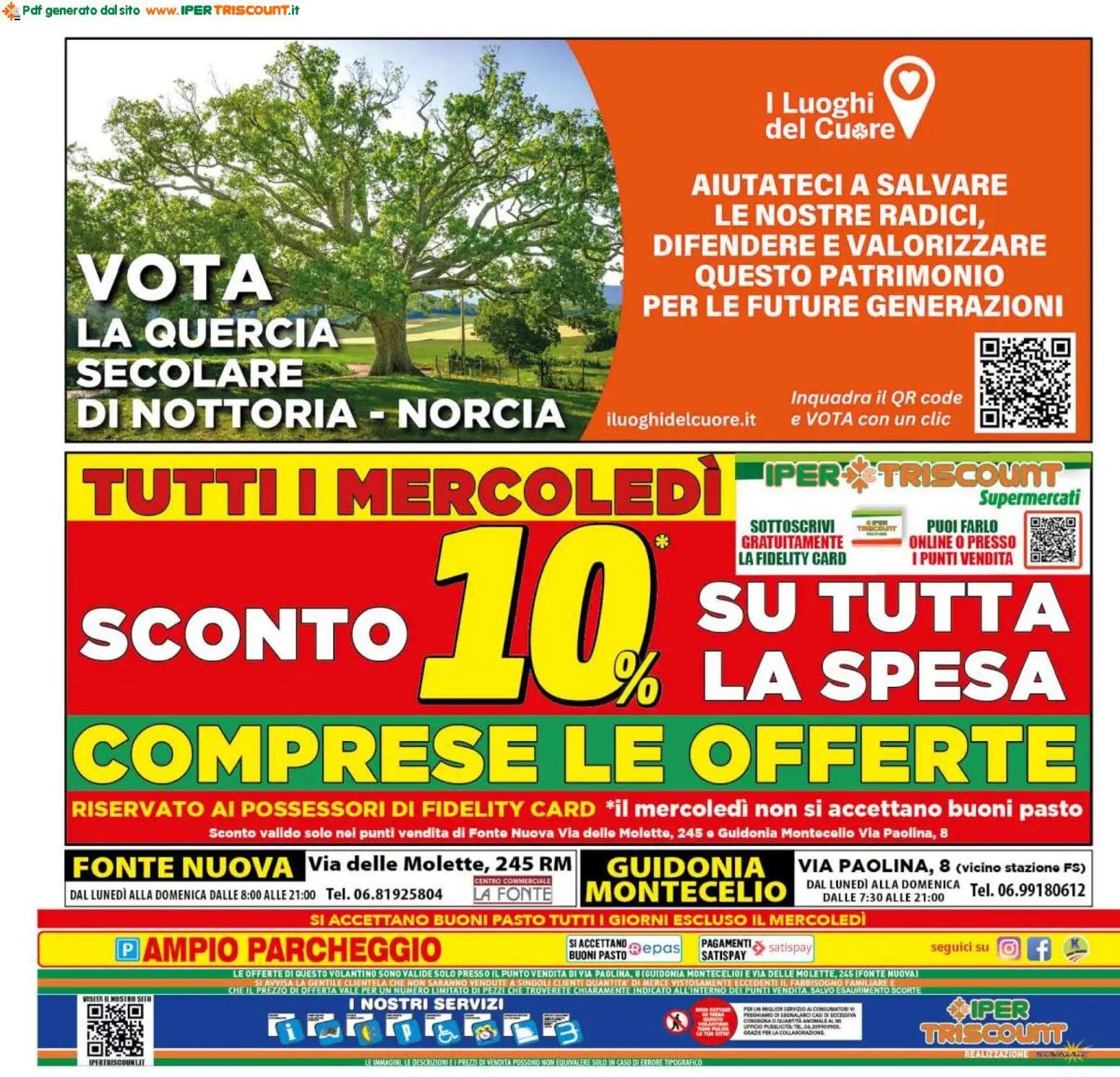 Ipertriscount volantino
