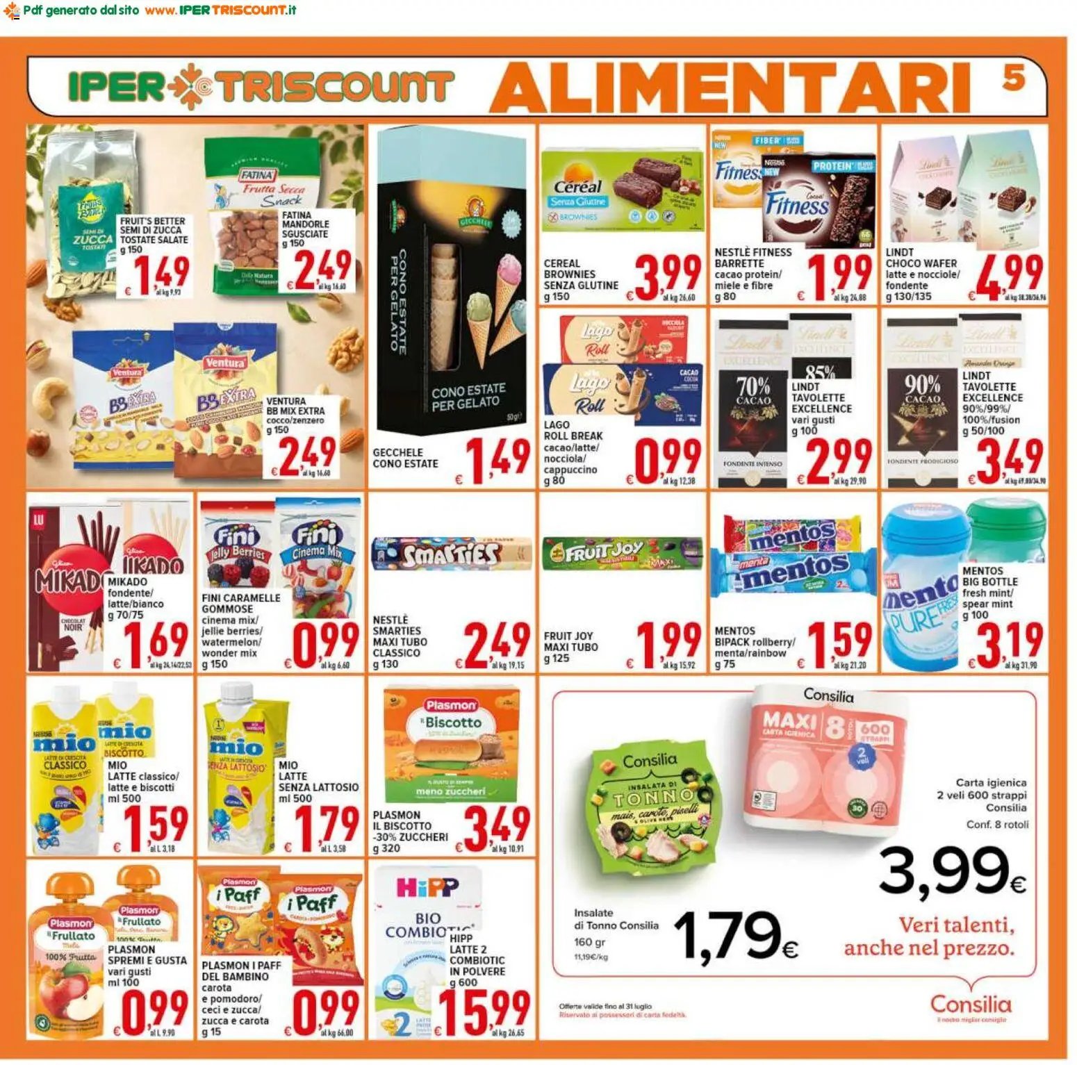 Ipertriscount volantino