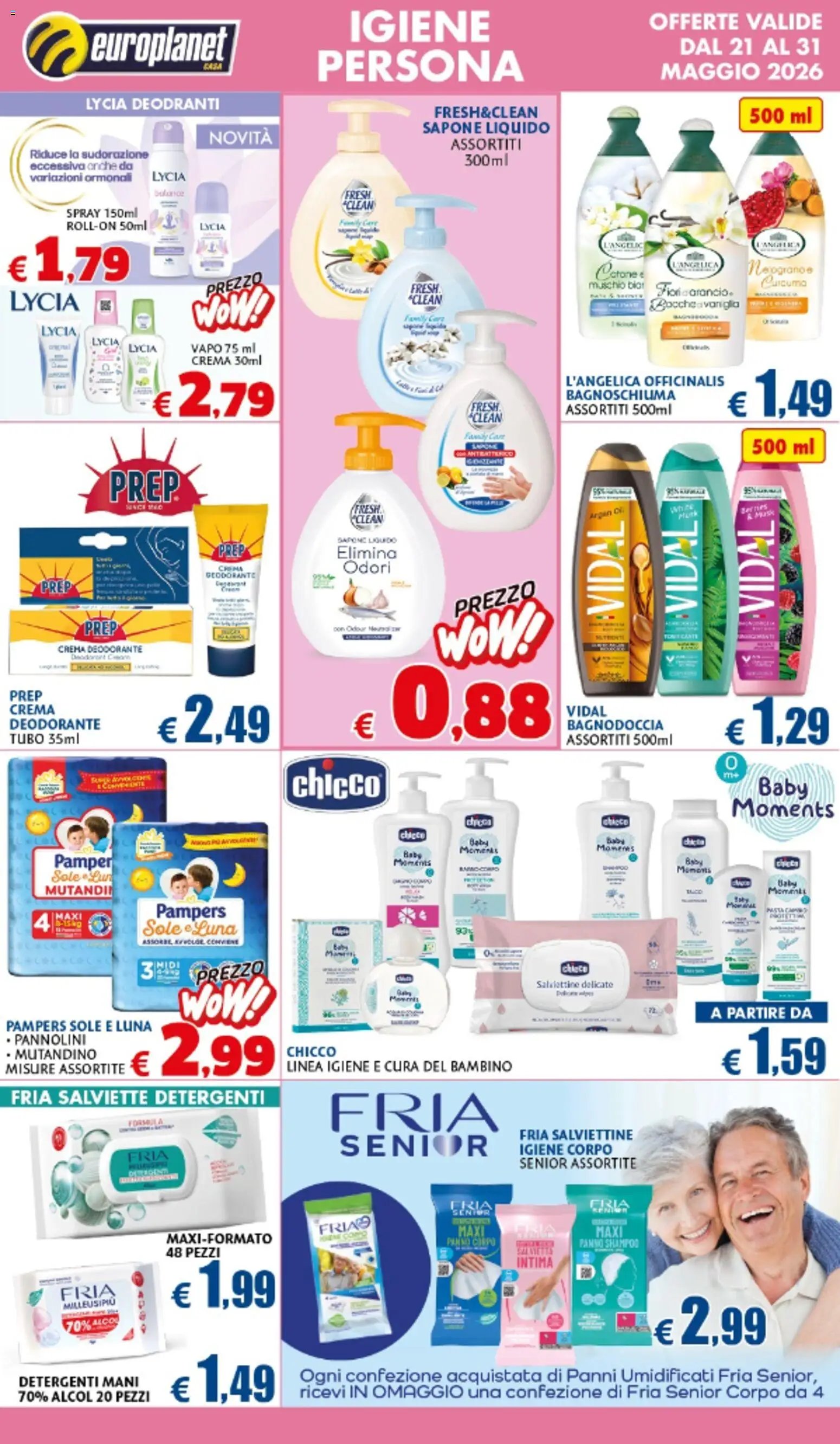 Europlanet Casa volantino (2026-05-21 - 2026-05-31)