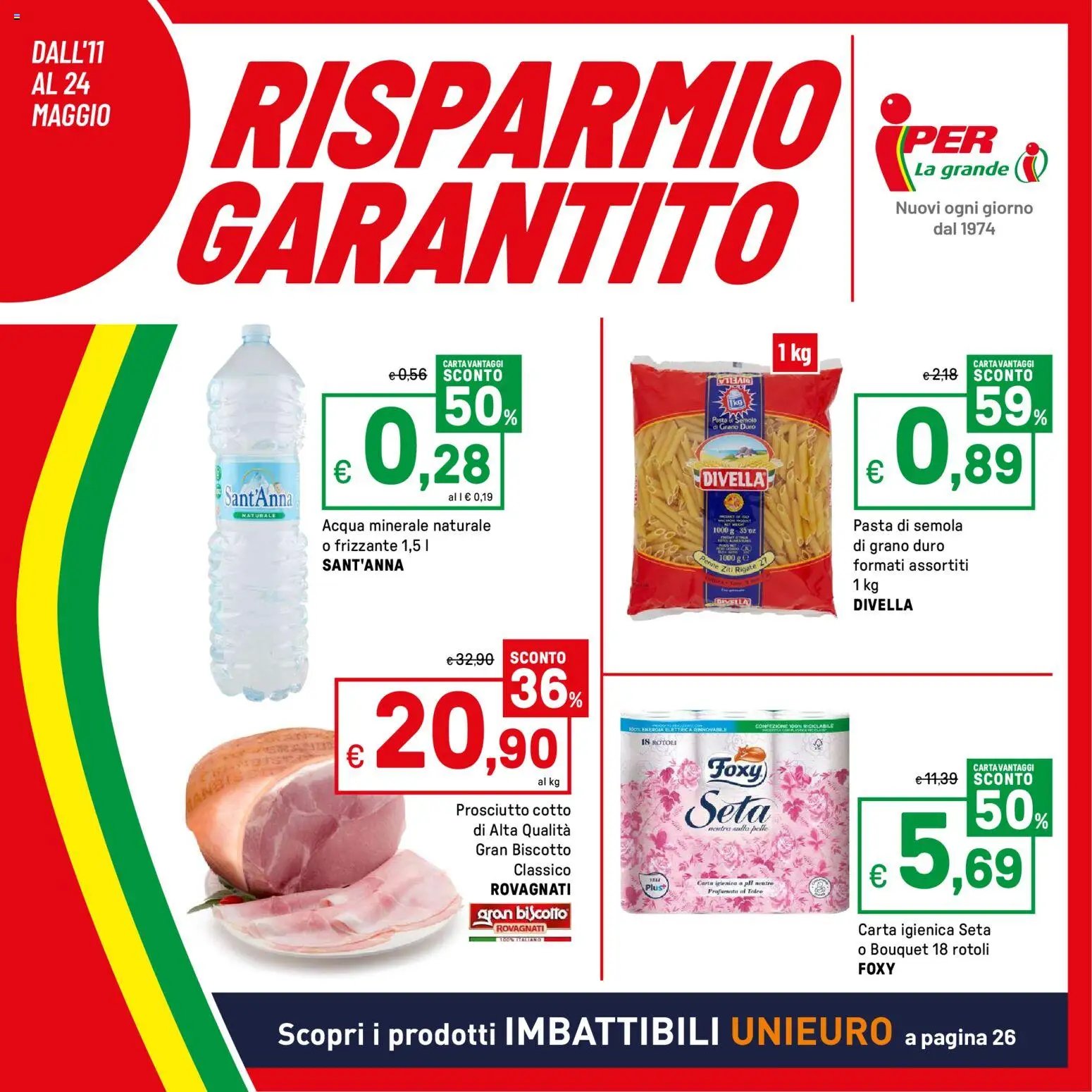 Iper volantino (2026-05-11 - 2026-05-24)