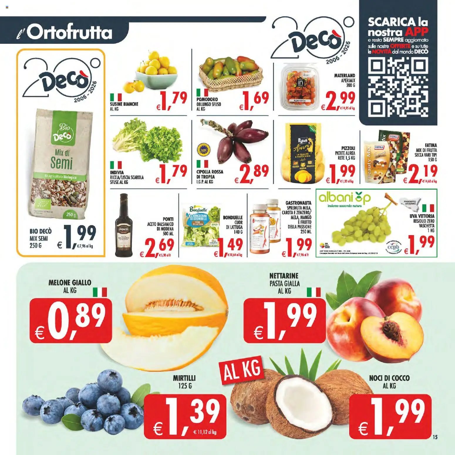 Decò volantino Supermercati Favignana