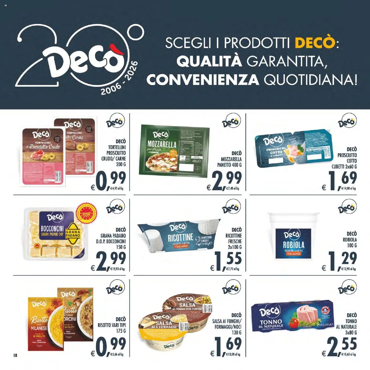 Decò volantino Supermercati Favignana