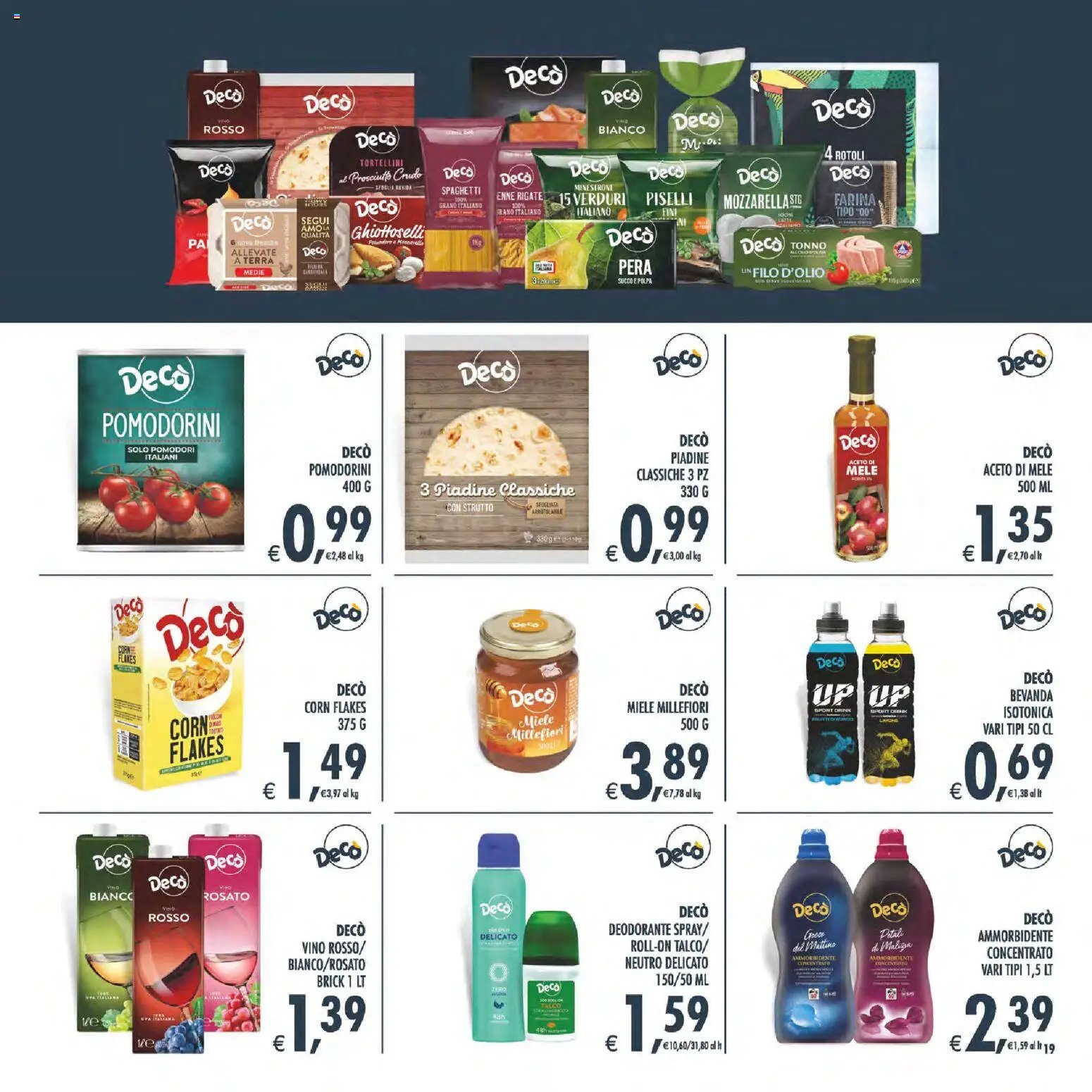 Decò volantino Supermercati Favignana