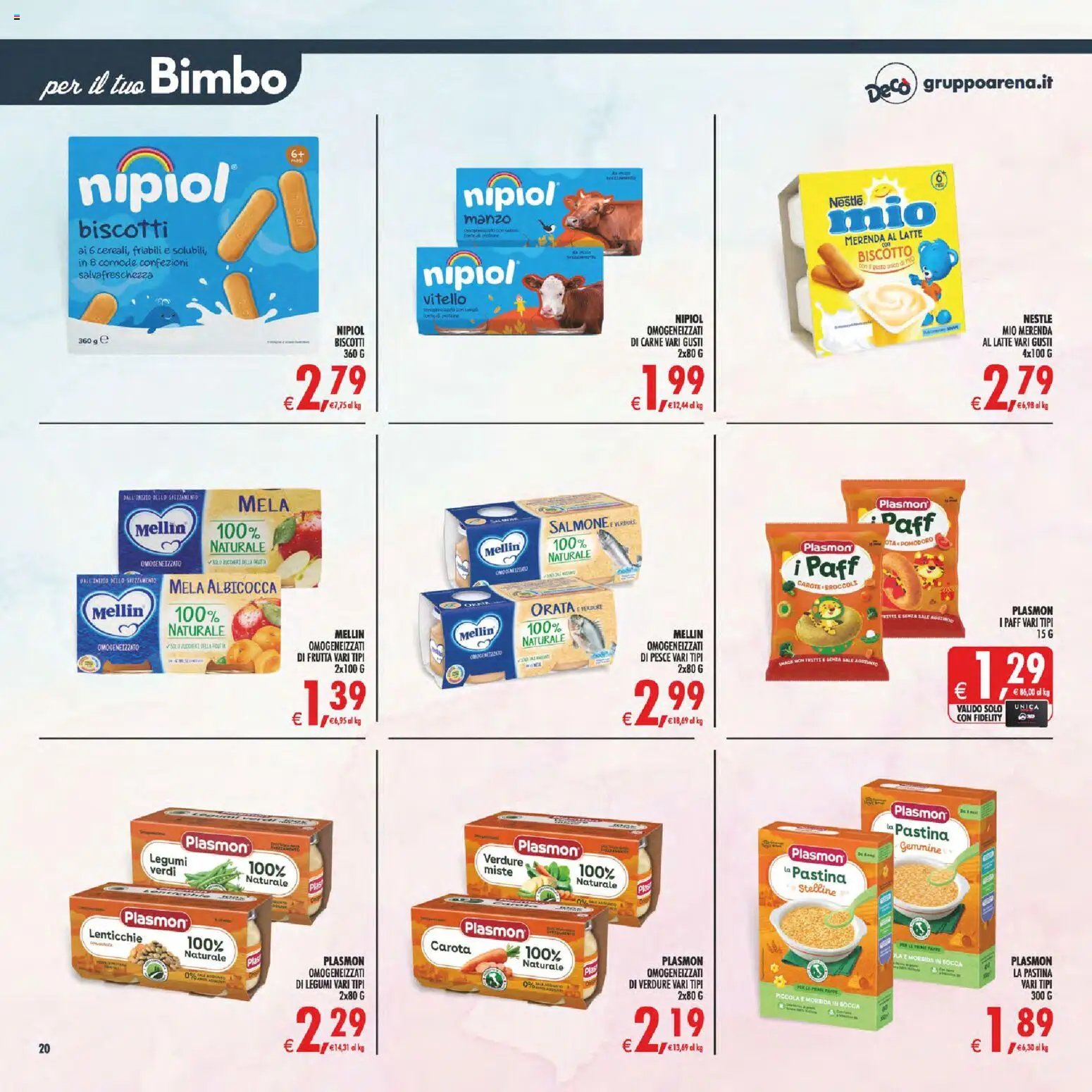 Decò volantino Supermercati Favignana