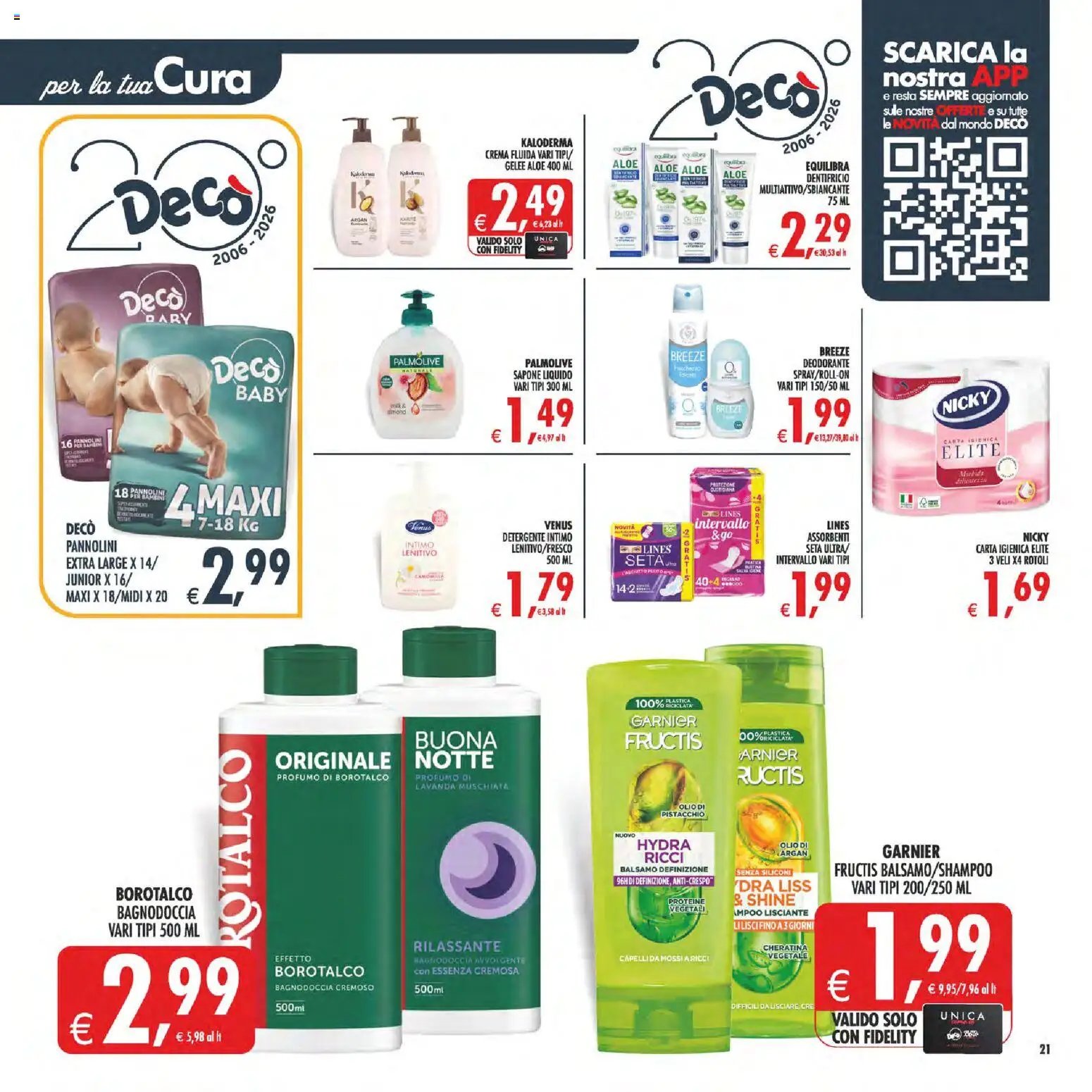 Decò volantino Supermercati Favignana