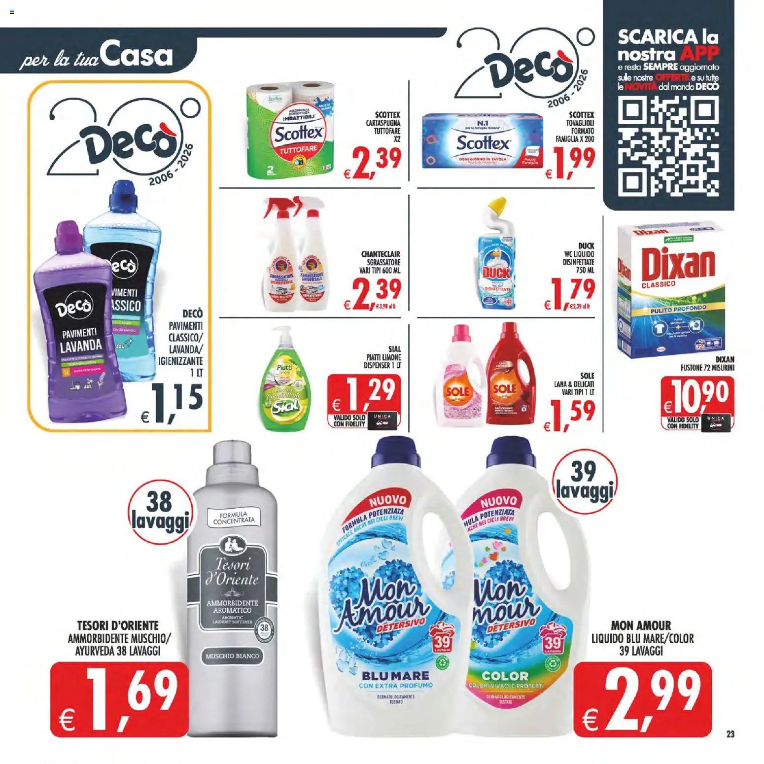 Decò volantino Supermercati Favignana