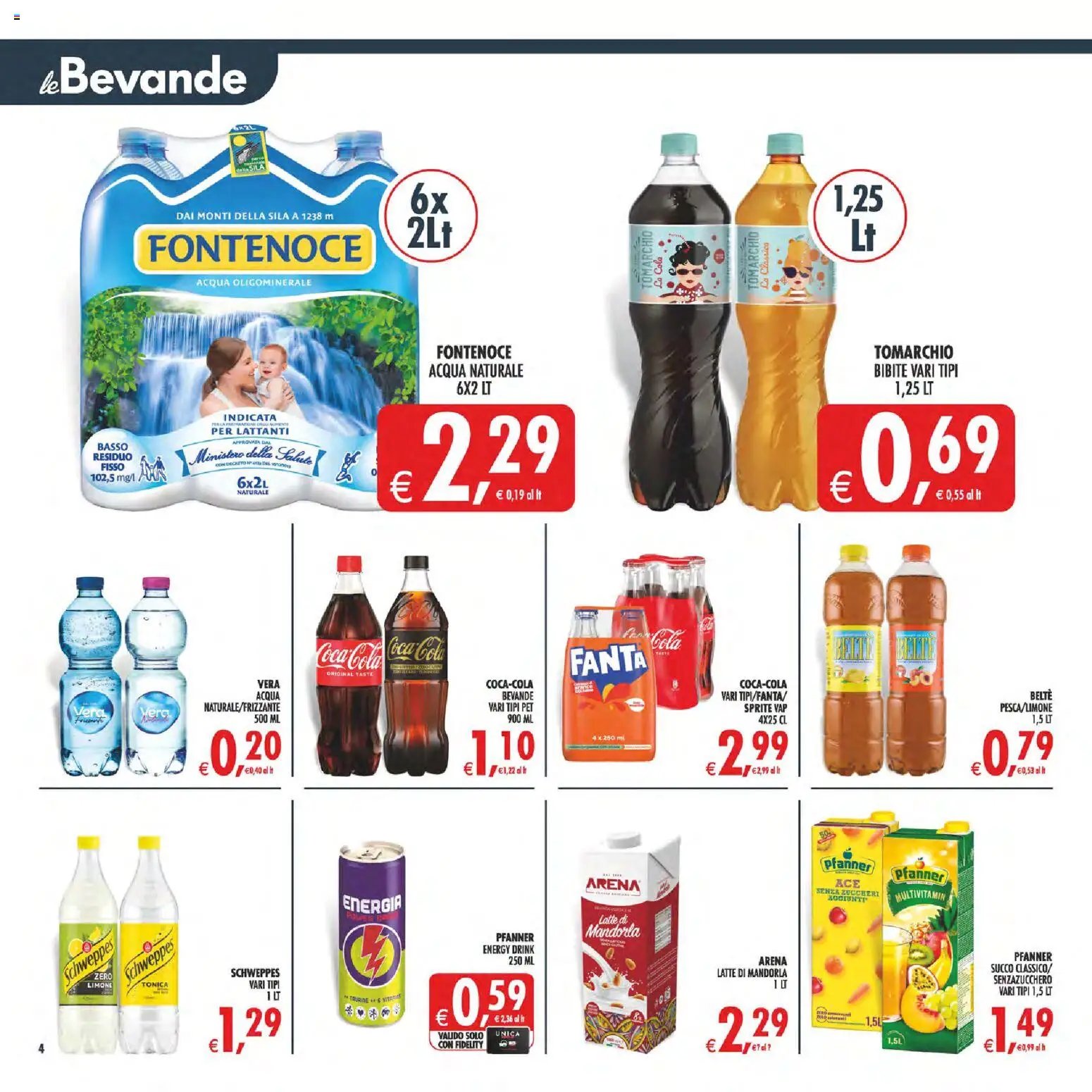 Decò volantino Supermercati Favignana