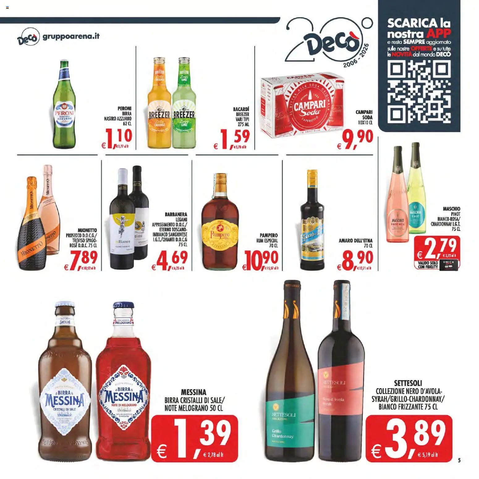 Decò volantino Supermercati Favignana