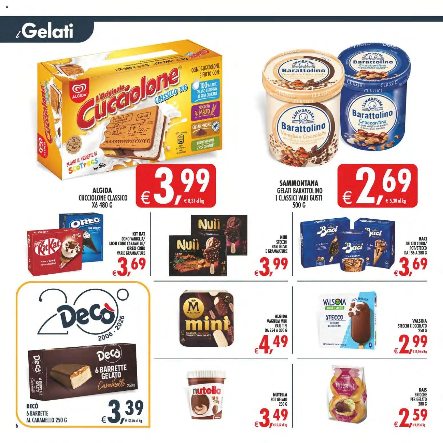 Decò volantino Supermercati Favignana
