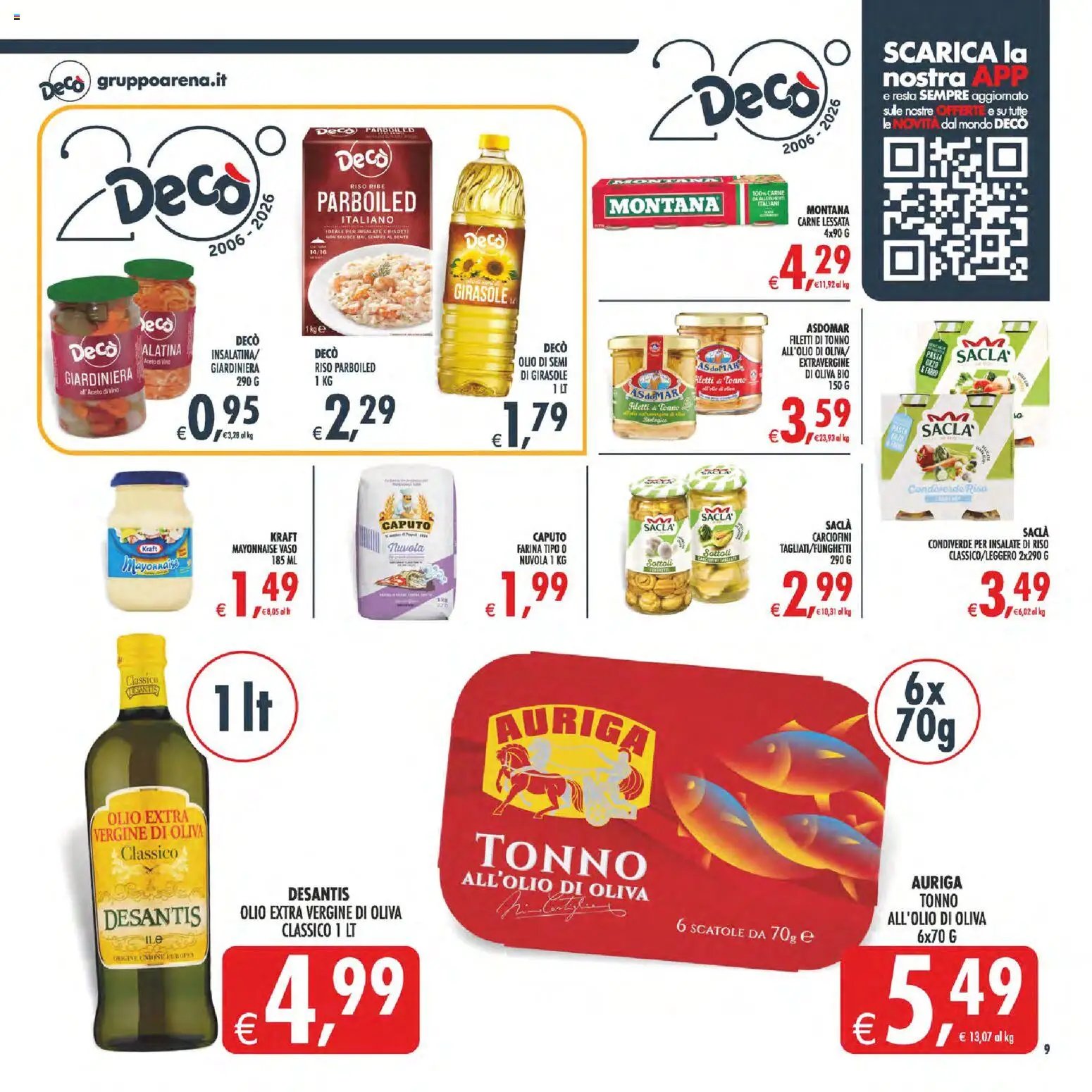 Decò volantino Supermercati Favignana