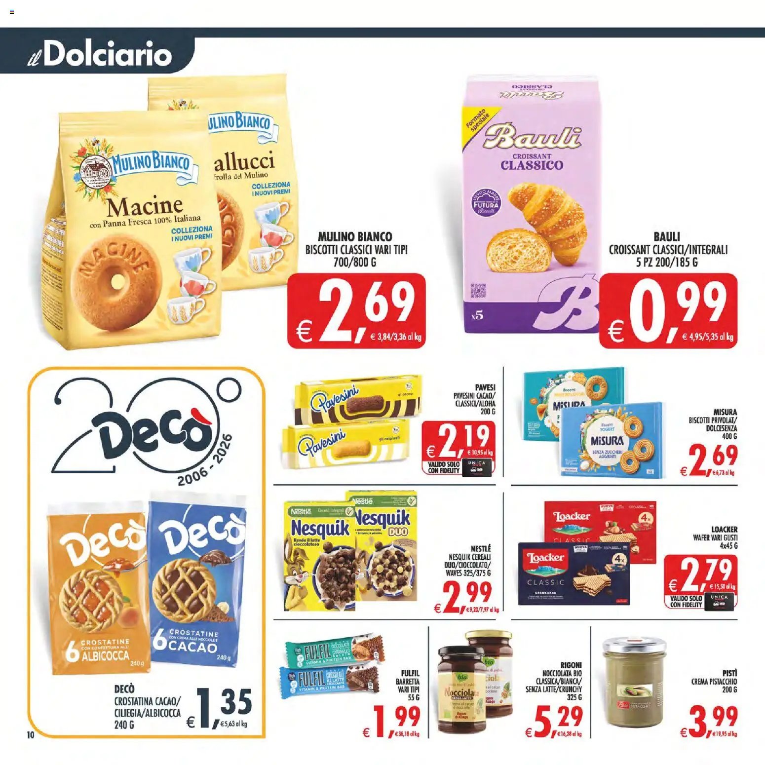 Decò volantino Supermercati Favignana