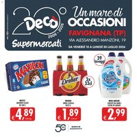 Decò volantino Supermercati Favignana