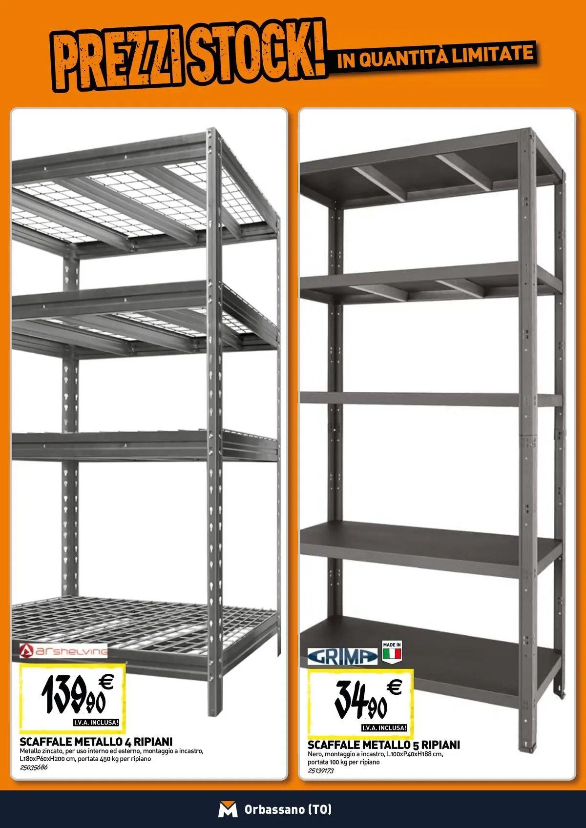 TECNOMAT - Straordinari prezzi stock!