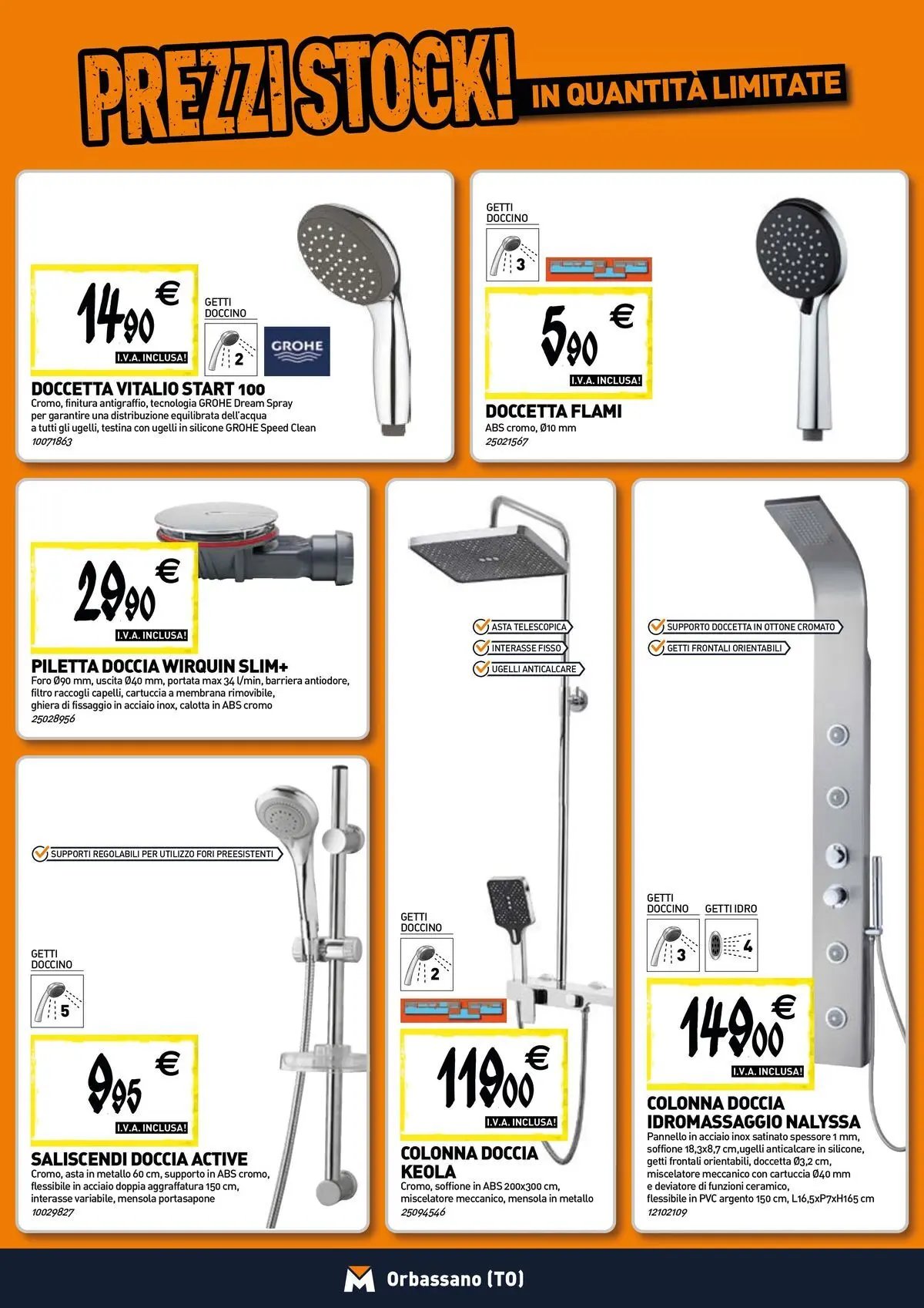 TECNOMAT - Straordinari prezzi stock!