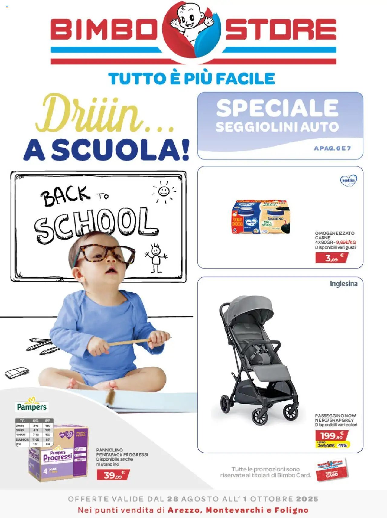Bimbo store Arezzo e Montevarchi catalogo (2025-08-28 - 2025-10-01)