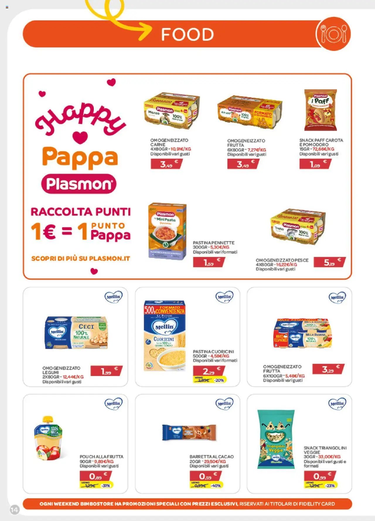 Bimbo store Arezzo e Montevarchi catalogo (2025-08-28 - 2025-10-01)