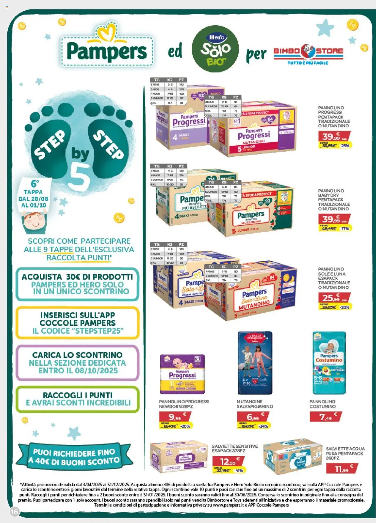 Bimbo store Arezzo e Montevarchi catalogo (2025-08-28 - 2025-10-01)