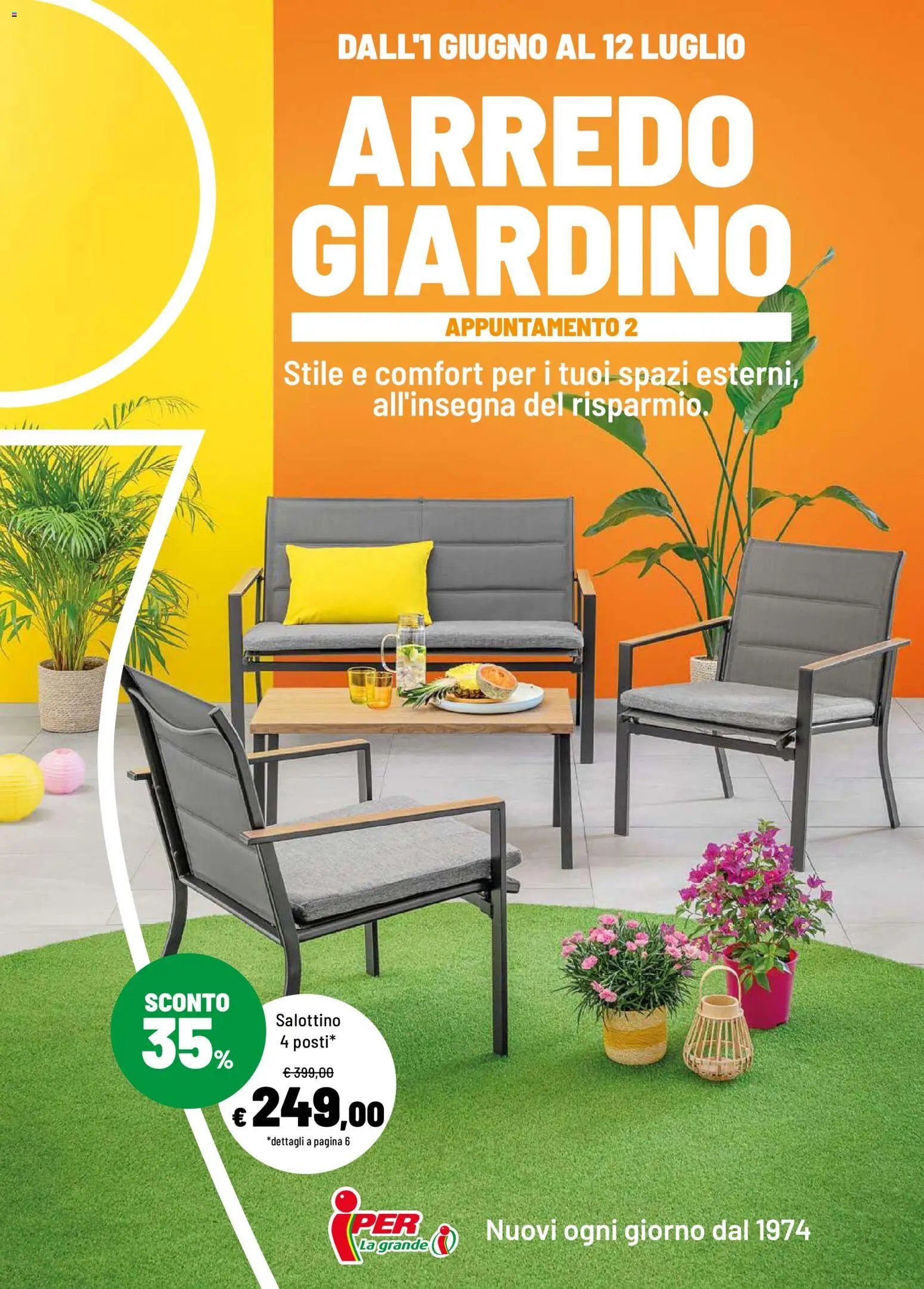 Iper volantino Giardino