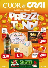 CRAI volantino Cuor di Crai Valmontone