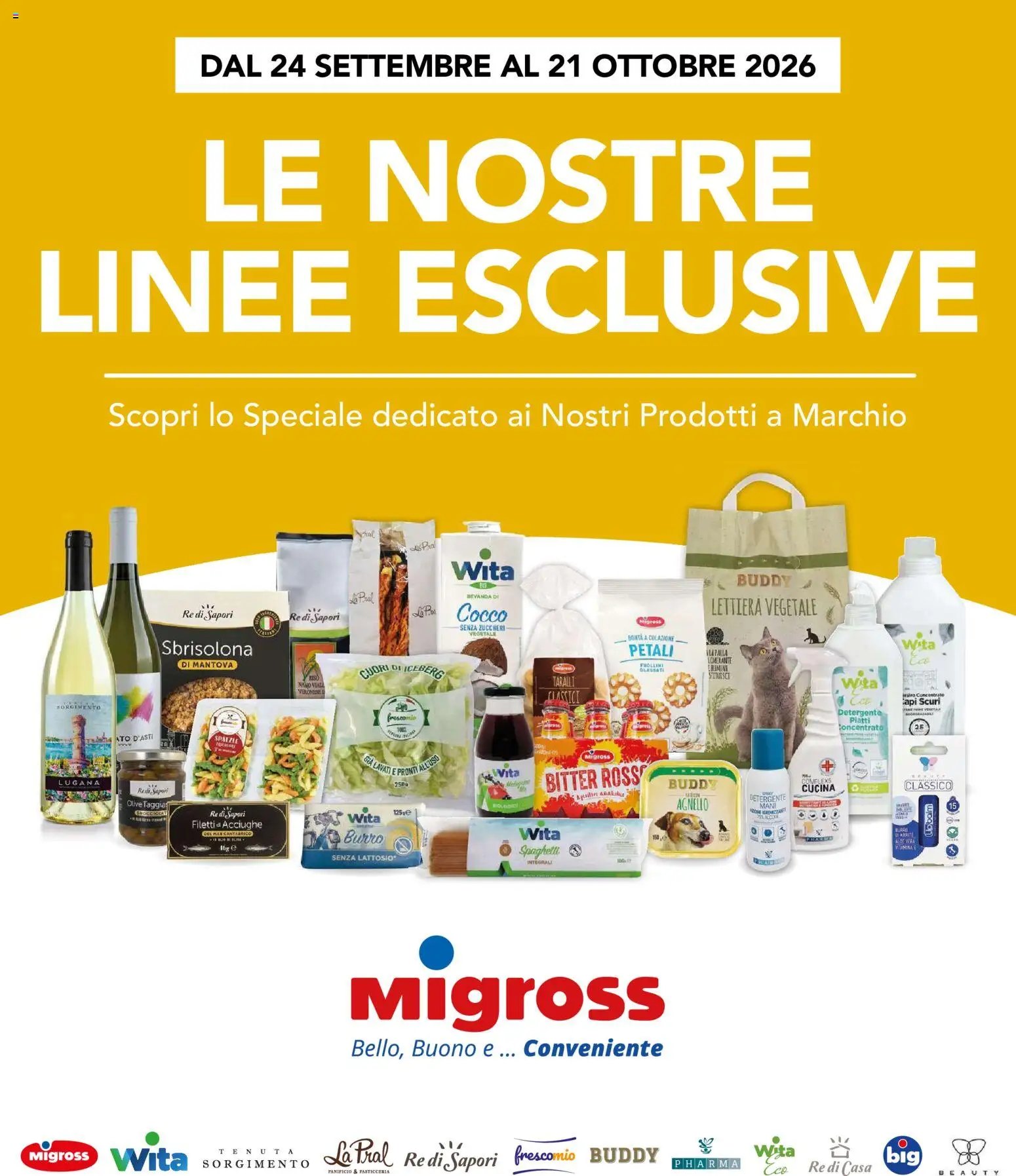 Migross volantino Speciale le Nostre Linee Esclusive