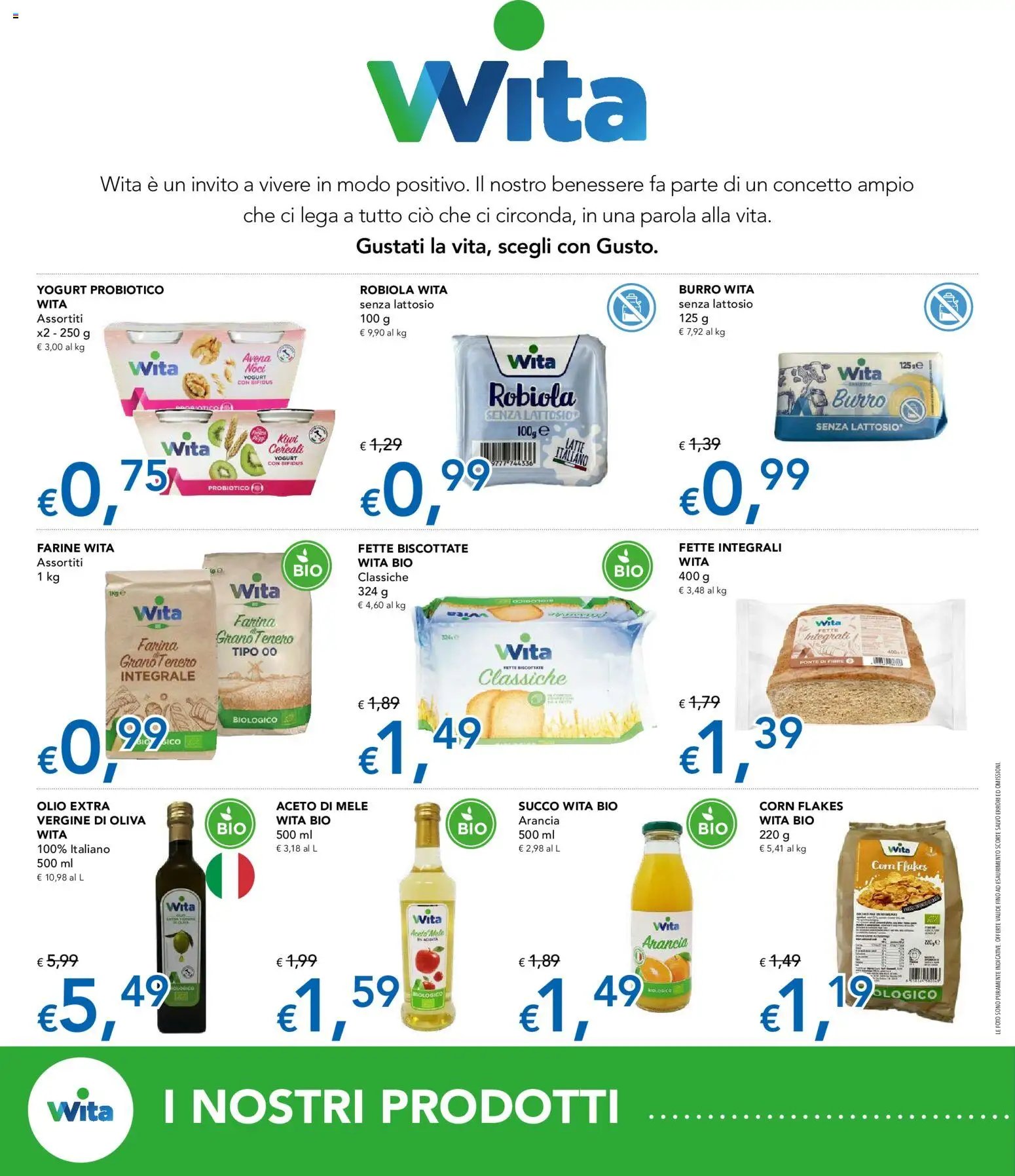 Migross volantino Speciale le Nostre Linee Esclusive
