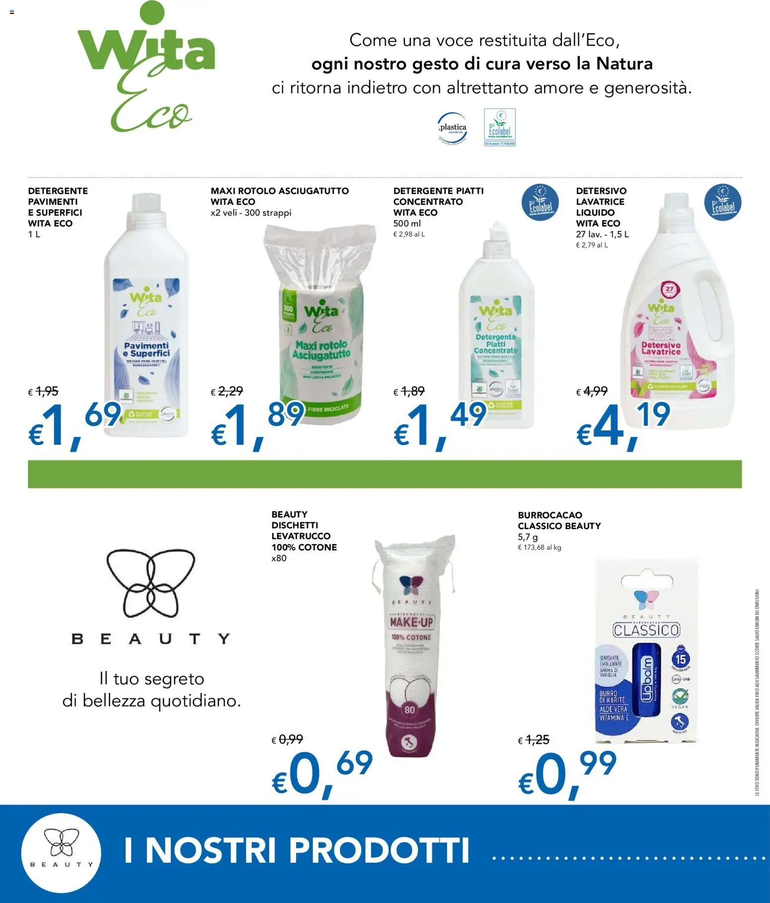Migross volantino Speciale le Nostre Linee Esclusive