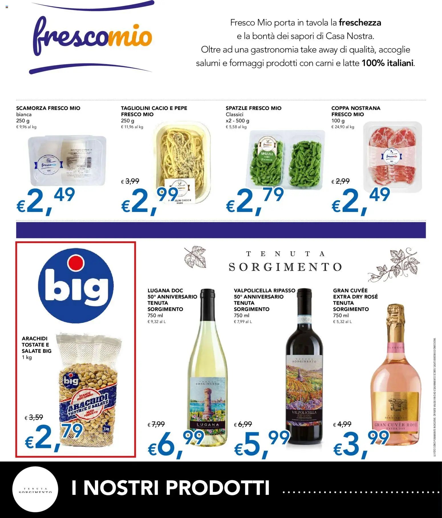Migross volantino Speciale le Nostre Linee Esclusive