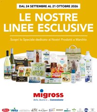 Migross volantino Speciale le Nostre Linee Esclusive
