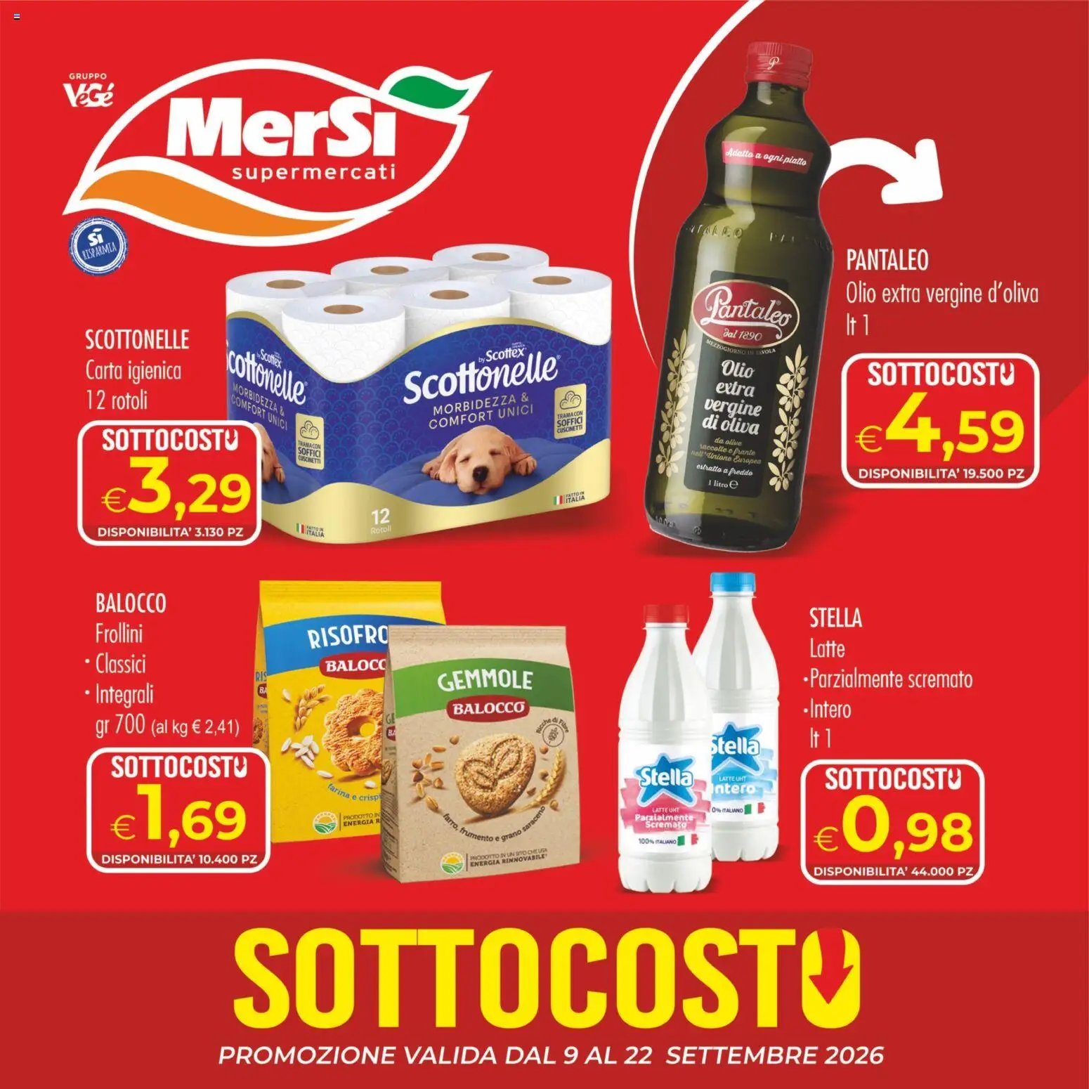 MerSi Supermercati volantino