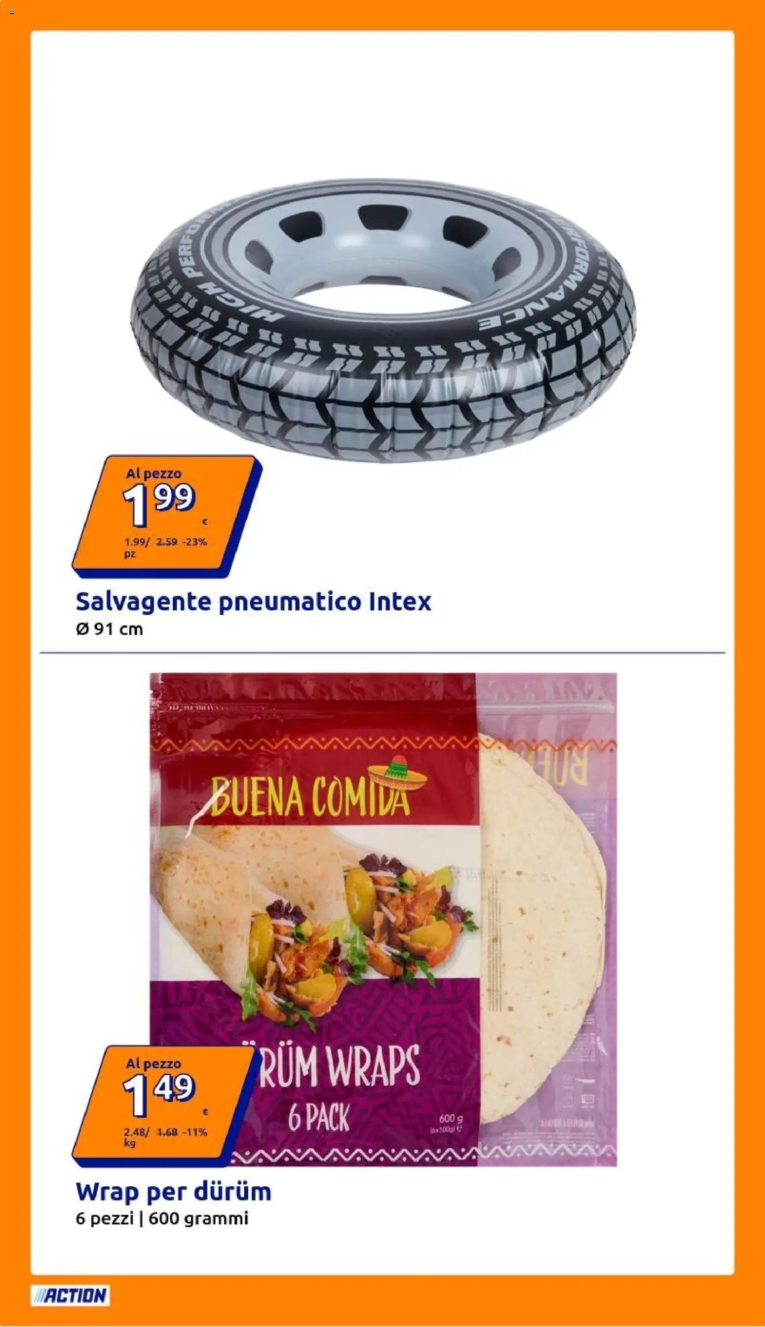 Action volantino