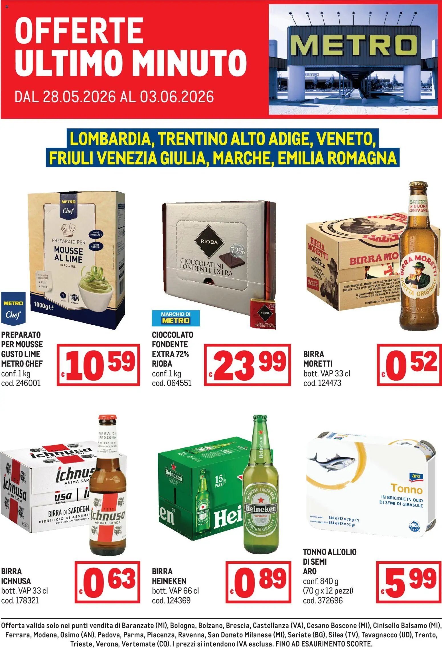 Metro volantino Offerte ultimo minuto (2026-05-28 - 2026-06-03)